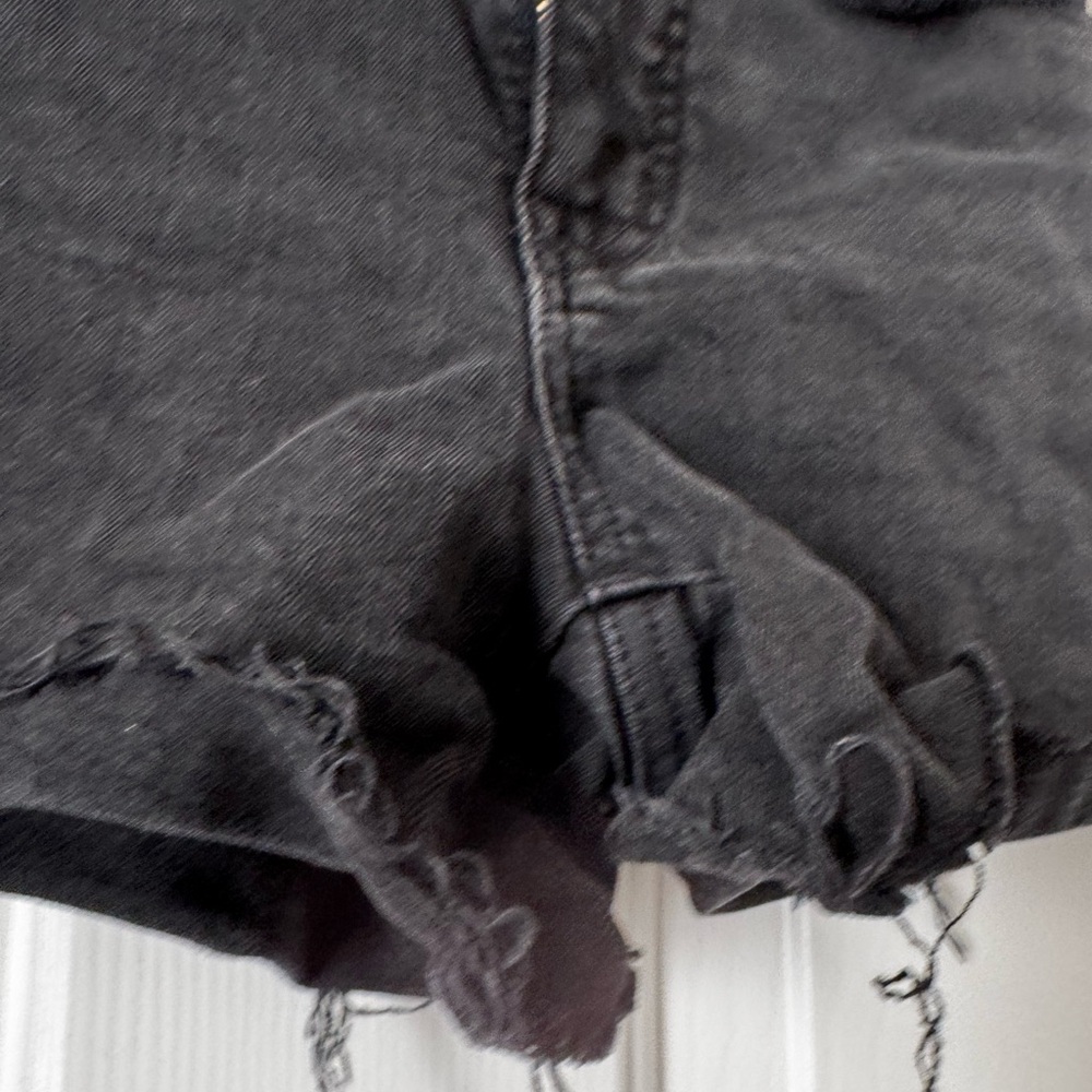 Madewell Black Jean Shorts - Picture 2 of 5